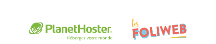Partenariat officiel PlanetHoster × Foliweb