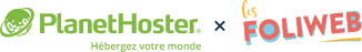 PlanetHoster + Foliweb